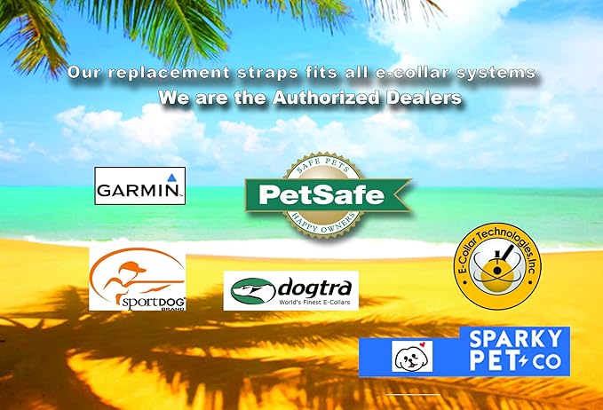 Replacement GPS eCollar with Adjustable Bungee, Multi-Hole Design, and Secure Toggle Closure for Small Dogs (Neon Pink, Small Neck)