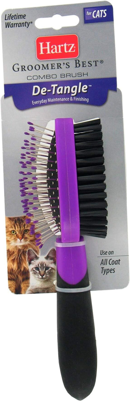 Hartz 12414 Combo Brush For Cats - Assorted Styles