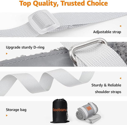 LOOBANI Dog Sling for Medium Dogs Hind Leg Support, Portable Dog Lift Harness for Back Legs, Comfortable Leg Support Assistance for Elderly Dogs with Hip, ACL Brace, Senior, Injured