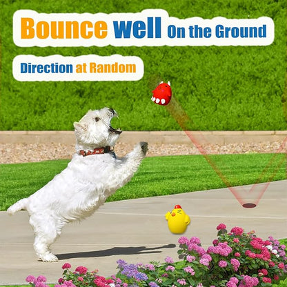 Squeaky Dog Toys for Small Dogs and Medium Breeds, Puppy Small Dog Toys Squeaky Dog Balls 6pcs for Mini, Small, Medium Breeds
