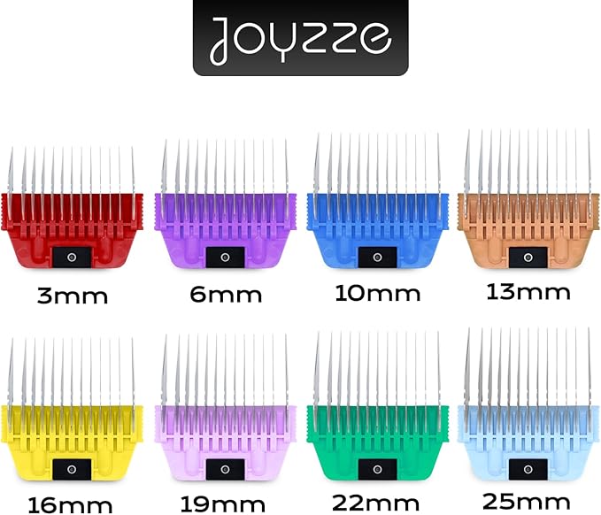 A Series Wide 6mm 1/4" Metal Comb, Dog Grooming Blades for Smooth Coat, Professional, Durable, Precise, Compatible with A Series Clippers