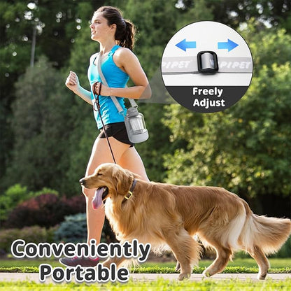 Portable Dog Water Bottle, Leak-Proof Travel Bowl for Large Dogs, Foldable Pet Water Dispenser for Hiking, Camping, Walking Essentials