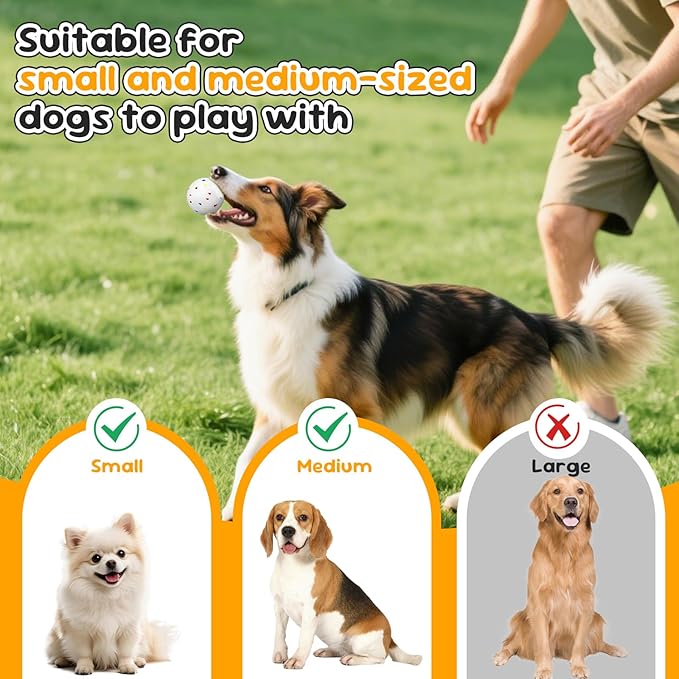 20-40ft Automatic Ball Launcher, Interactive Fetch Toy for Small Medium Dogs, Adjustable Rechargeable Tennis Thrower for Indoor Outdoor Fun, Physical Exercise and Brain Training(Green)