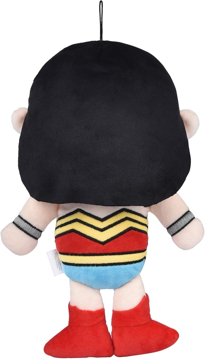 DC Comics for Pets Superman Large Plush Figure Dog Toy | Squeaky Plush Dog Chew Toy for All Dogs | Fun, Soft, and Safe Jumbo Size Superman Dog Toy, 12 Inch