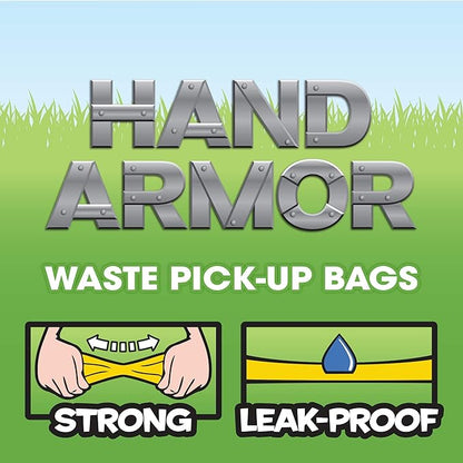 Bags on Board Dog PoopBags - Extra Thick Waste PickupBags with Easy Tie Handles - Easy Dispensing Drawer Pack - 200 Count (Pack of 4)