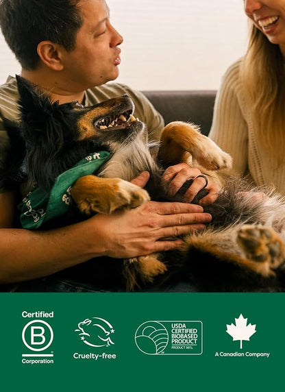 Earth Rated Dog Wipes, Hypoallergenic, 3-in-1 Cleaning and Hydrating, for Grooming Paws, Body and Butt, Lavender Scented, 100 Count