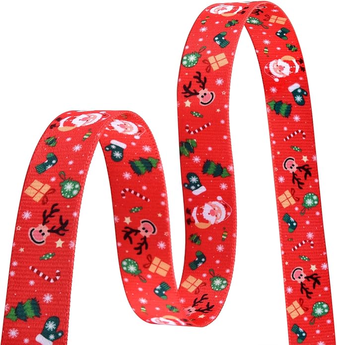Christmas Dog Collar and Leash Set - Premium Adjustable Dog Collar for Small Medium Large Dogs (Christmas Set,S)