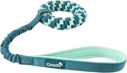 Coachi Puppy & Mini Tuggi Helix - Lightweight, Tough Dog Toy, Safe & Fun, Stretchy Bungee Handle, Reward Training, Recall, Agility, Interrupt Biting & Chewing. Suitable for Small Dogs & Puppies