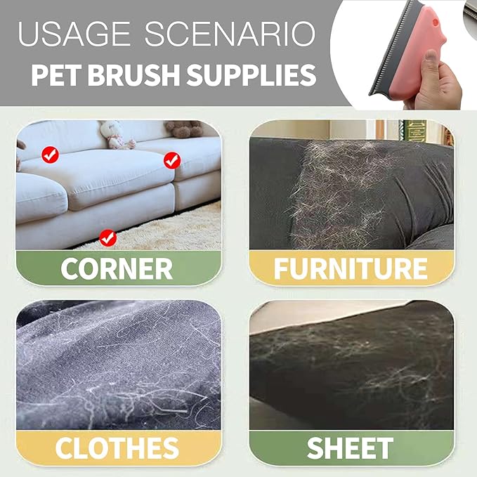 3 Pic Pet Hair Remover for Couch Car Pet Grooming Gloves Supplies Cat Stuff Dog Brush Pet Supplies for Shedding Household Cleaning Tools Lint Roller for Laundry Uproot Cleaner Reusable