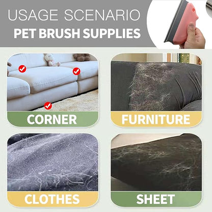 3 Pic Pet Hair Remover for Couch Car Pet Grooming Gloves Supplies Cat Stuff Dog Brush Pet Supplies for Shedding Household Cleaning Tools Lint Roller for Laundry Uproot Cleaner Reusable
