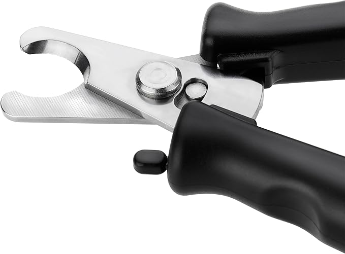Tweezerman Large Nail Clippers for Dogs & Cats, Manual Professional Cat & Dog Nail Trimmer with Ergonomic Handle
