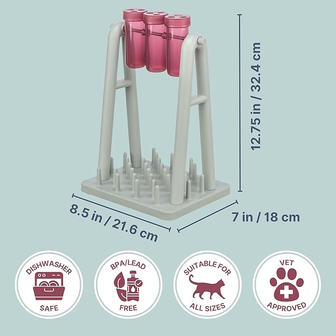 TRIXIE Cat Activity Turn Around Strategy Game, Slow Feeder, Interactive, Treat Toy, All Breed Sizes 9 x 7 x 13 in.