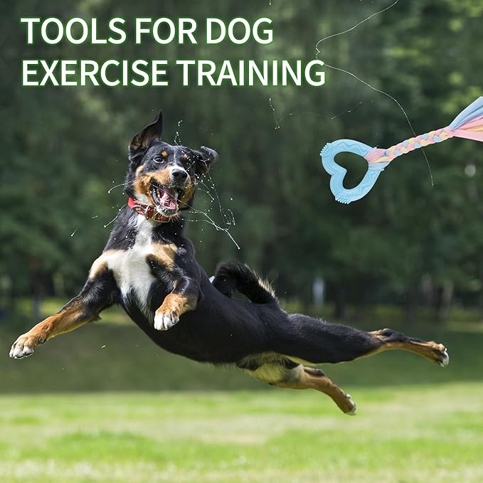 4 PCS Puppy Chew Toys for Small Dogs, Soft Rubber & Rope Teething Toy Set for Puppies, Durable Interactive Teethers for Biting Relief, Under 25 lbs(Style 10)