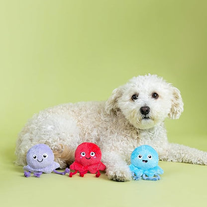 Fringe Studio Too TENTA-Cool Small Plush Dog Toy 3PCS Set, PetShop Collection (662127)