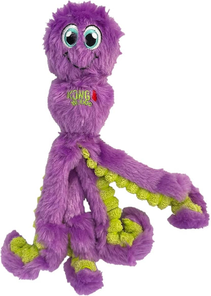 KONG Wubba Octopus Tug and Fetch Squeak Dog Toy Assorted Colors (Small)