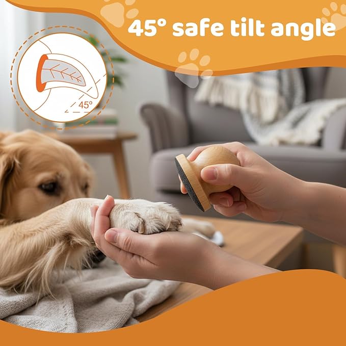 7PCS Dog Nail File, Nail File for Dogs, Dog Scratch Pad for Nails with 6 Replaceable Discs for Gentle and Effective Claw Care, Grooming Tool for Dogs and Cats