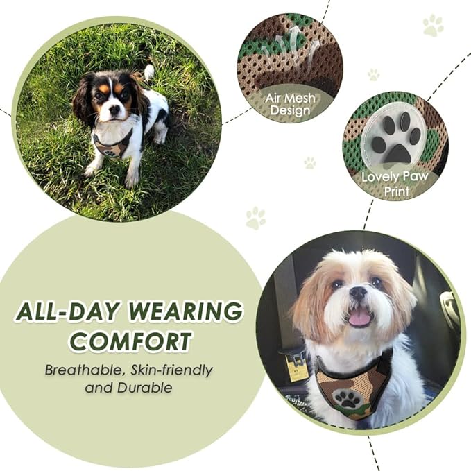 Lukovee Dog Seat Belt for Car, Adjustable Dog Car Harness for Large Medium Small Dogs, Soft Padded & Breathable Mesh Dog Seatbelt with Car Strap and Carabiner (Lime Green,S)