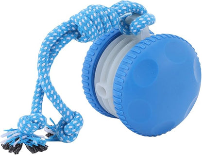 Interactive Dog Toy, Random Electric Automatic Moving and Rolling Ball with Rope, for Small Medium Large Dogs