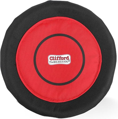 Clifford® Flying Disc Frisbee Dog Toy for Aggressive Chewers | 9.25" Durable Dog Frisbee | Quality, Strong Nylon Frisbee for Dogs for Fetch, Toss and Tug