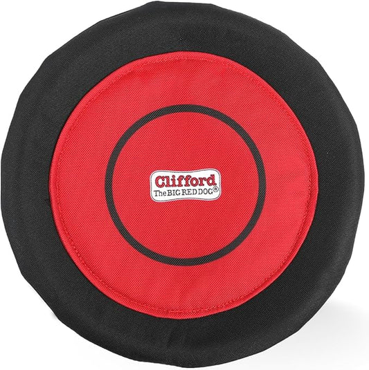 Clifford® Flying Disc Frisbee Dog Toy for Aggressive Chewers | 9.25" Durable Dog Frisbee | Quality, Strong Nylon Frisbee for Dogs for Fetch, Toss and Tug