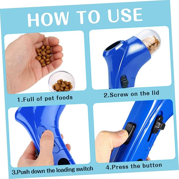BESPORTBLE Pet Interactive Training Toys Dog Snack Launcher Snack Launcher for Dog Feeder