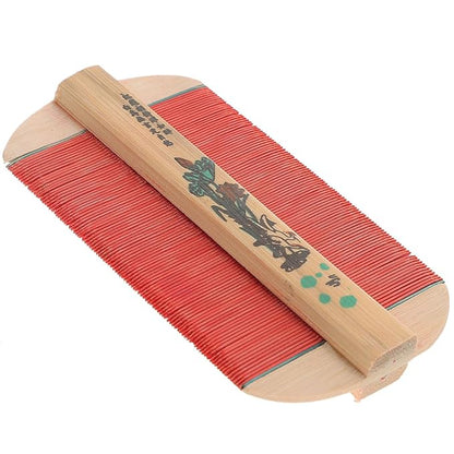 SUPVOX Double-Faced Wooden Hair Comb Removal Fine Tooth Comb for Pet Grooming Home Travel Outdoor Use