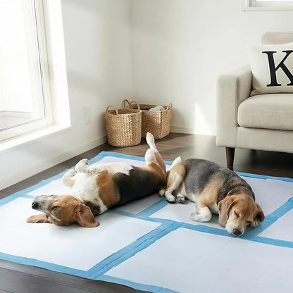 100 Pack 30"x36" Extra Large Dog Pee Pads - Super Absorbent & Leak-Proof Disposable Puppy Training Pads | X-Large Quick-Dry 5-Layer Protection Piddle Pads for Indoor & Outdoor Use