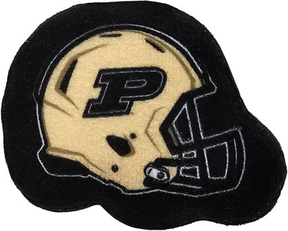 BEST PLUSH CAT TOY NCAA PURDUE BOILERMAKERS Complete Set of 3 piece Cat Toys filled with Fresh Catnip. Includes: 1 Helmet Cat Toy, 1 Football Cat Toy with Feathers & 1 Beer Bottle. Beautiful Team LOGO