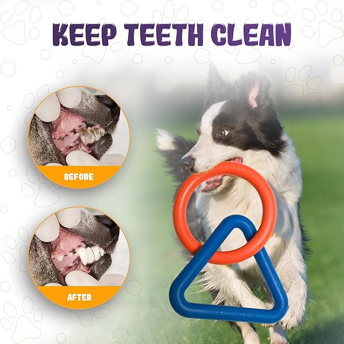 Tug of War Dog Toy – Interactive Toy for Aggressive Chewers, Puppy Teething, Dog Toys to Keep Them Busy
