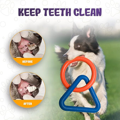 Tug of War Dog Toy – Interactive Toy for Aggressive Chewers, Puppy Teething, Dog Toys to Keep Them Busy