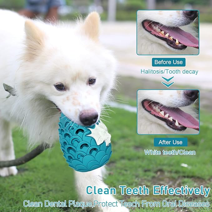 Dragon Egg Dog Toy for Aggressive Chewers Large Breeds, Indestructible Dog Toys Tough Dog Toys for Medium Large Dogs, Puppy Toys 900 Lbs Pull Tension Blue