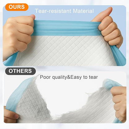 Puppy Pee Pads for Dogs 51"x36" 40 Count, Extra Large Dog Pee Pads, XXXXL Leak-Proof & Super Absorbent Dog Pee Pads, Thicken Disposable Potty Pads Puppy Training Pads for Cats Rabbits