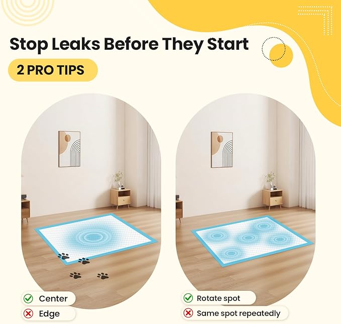Puppy Pads 100 Count 30"x26", Great Value Potty Pads for Dogs XL, Large Pee Pads Piddle Pads for Pet Training, Leak-Proof Dog Pee Pads for Doggy Daily Use