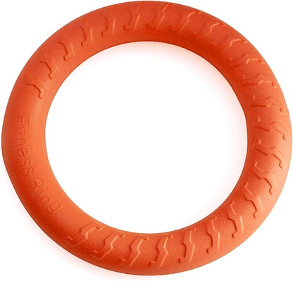 PetSpy Dog Ring Toy – Flying Ring for Outdoor Play, Floating Training & Fetch Toy for Throwing, Catching & Chewers – Durable EVA Flying Disc for Small, Medium & Large Dogs