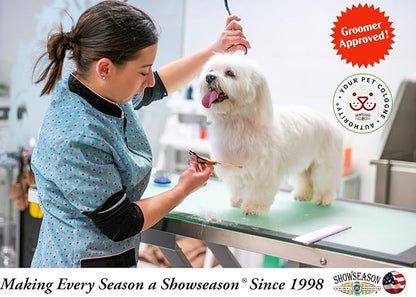 Showseason Animal Products Bath & Brush Therapies® Merry Cranberry Pet Cologne 4.5 oz For Dogs | Long-Lasting Odor Eliminator | Paraben-Free | Biodegradable | Made in USA