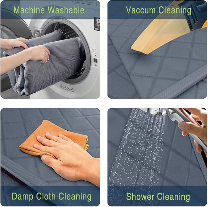 NESTROAD Dog Car Seat Cover for Back Seat,Waterproof & Scratchproof & Hammock for Dogs Backseat Protection,600D Heavy Duty Dog Seat Cover for Cars, Trucks and SUVs(Gray,59"×63")