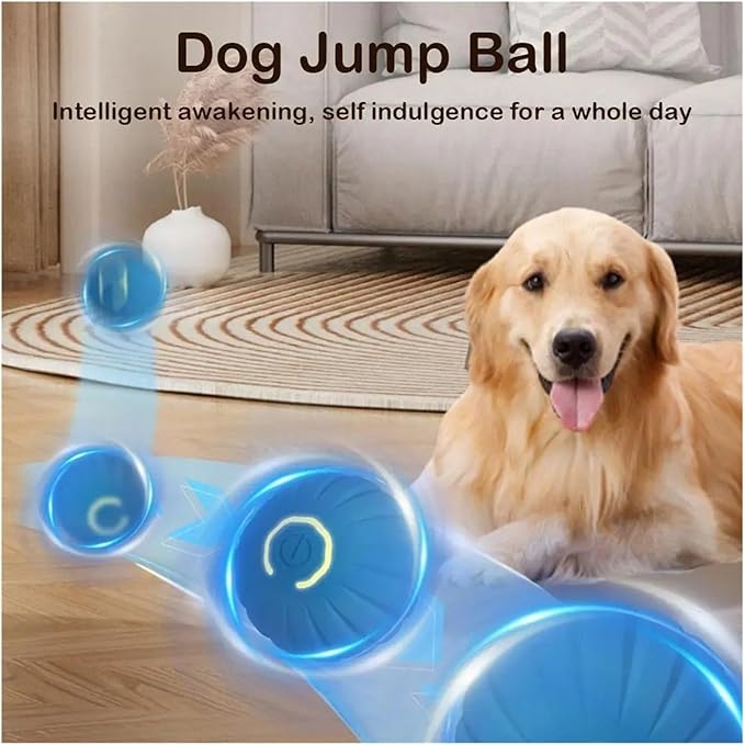 MUSM Interactive Dog Toys Small Dogs, Dog Toy Balls can Effectively Reduce The Boredom of Pets When They are Alone(F)