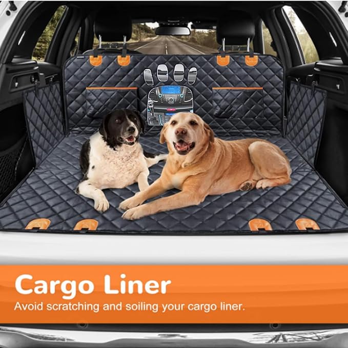 CBBPET Dog Car Seat Covers (Dog Paw)