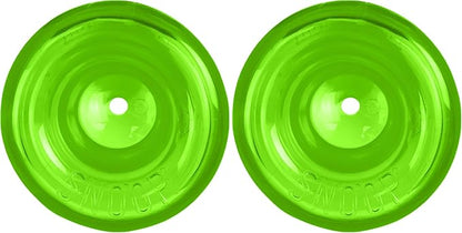 Outward Hound by Planet Dog Snoop Dog Toy – Treat‑Dispenser Puzzle Ball,Interactive Slow Feeder,Medium to Large Dogs,Bouncy & Mint-Infused,Green,5",(Pack of 2)