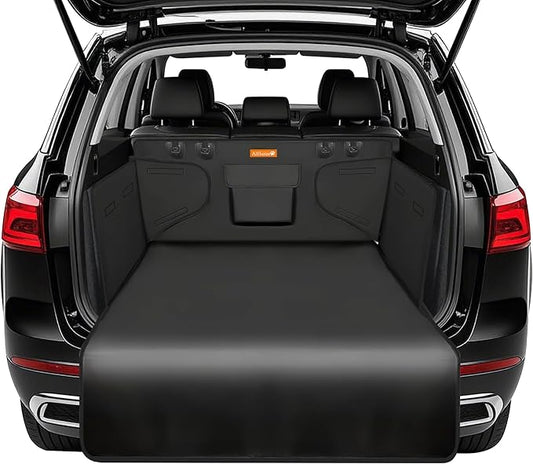 Alfheim Cargo Liner for Dogs, Nonslip Waterproof Pet Boot Liner with Bumper Flap Protector, Durable Washable Cargo Cover Mat Travel, Universal for Medium Small Car SUV