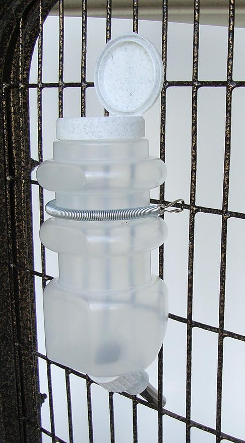 Lixit Top Fill NO-Drip Water Bottles for Dogs. (32 FL Oz (Pack of 1), White)