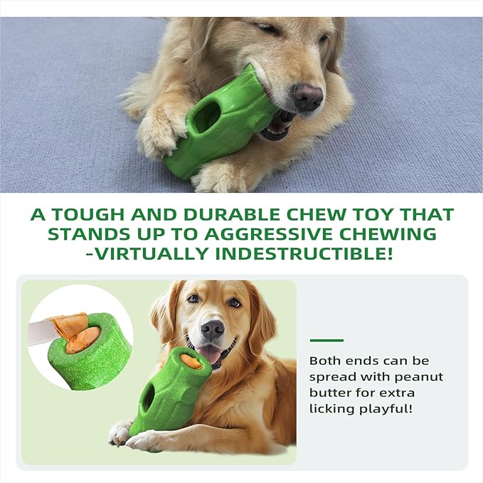 KADTC XXL 3-in-1 Durable Dog Enrichment Toy - Long-Lasting Fillable & Frozen Lick Toy - No-Transfer Freeze & Play -Mess-Free - Ultimate Boredom Buster & Tough Chew Toys for Large Dogs - BPA-Free, Safe
