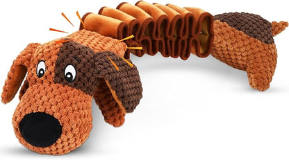 Dog Toys Plush Large Dogs with Squeaky and Crinkle Paper, Tug of War Pet Toys, Interactive Puppy Chew Toys for Small, Medium and Large Dogs