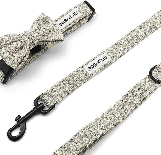 5 FT Stylish Dog Leash, Soft Dog Leashes with Comfortable Padded Handle, Metal Carabiner Clip, Strong No Pull Pet Leash for Small Medium Dogs for Walking, Shopping and Running