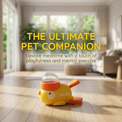 Interactive Dog Toys Food Puzzle Slow Feeder, Duck Shape Slow Feeder for Small Medium Dogs Eenrichment Toys, Promotes IQ Training and Entertainment Reduces Bloating Anti-Gulping
