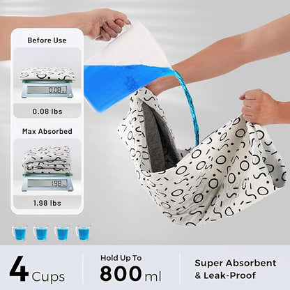 Charcoal Puppy Pee Pads for Dogs, 22"x22" 50 Counts + 1 Extra Health Monitoring Pad - Disposable Dog Potty Training Pads, Odor-Control, Super Absorbent & Leak-Proof