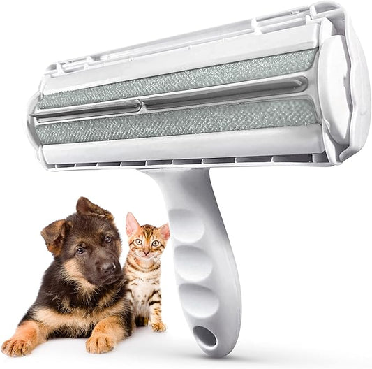 Couch Pet Hair Removal Tool and Roller - Reusable, Easy-to-Clean Dog Hair Remover for Couch and Car, No Batteries or Mess, Ideal for Cat Hair Too