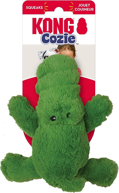 KONG Ali Alligator Cozie Dog Toy, Small