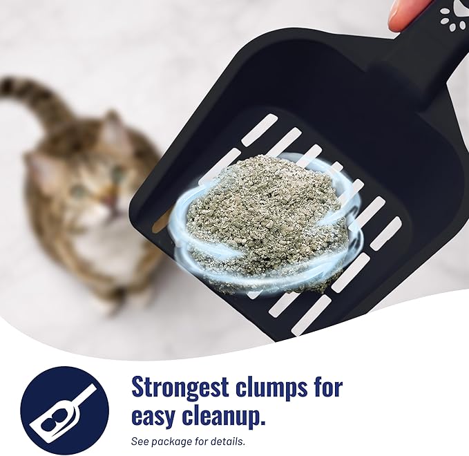 Cat's Pride Max Power: Bacterial Odor Control - Up to 10 Days of Powerful Odor Control - Strong Clumping - 99% Dust Free - Multi-Cat Litter, Scented, 15 Pounds
