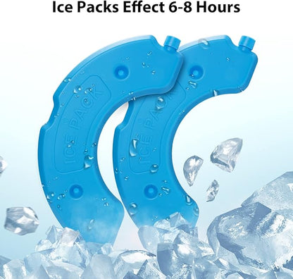 iPettie Replacement Ice Packs for Donut Frost Automatic Pet Feeder and Brioche Automatic Pet Feeder, Model Number IP-FD-C01-I2, 2-Pack